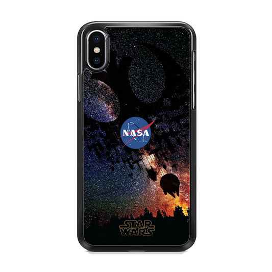 Nasa Star Wars Station Galaxy iPhone X Case