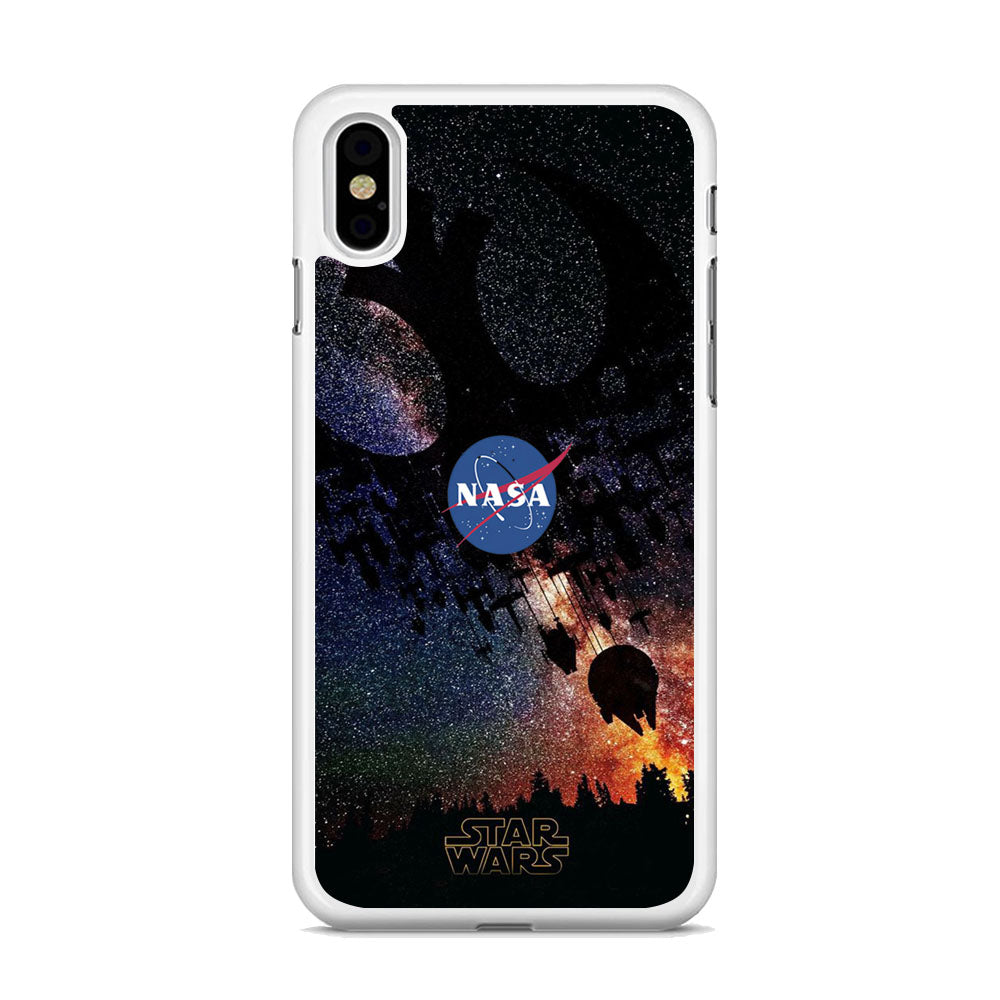 Nasa Star Wars Station Galaxy iPhone Xs Case