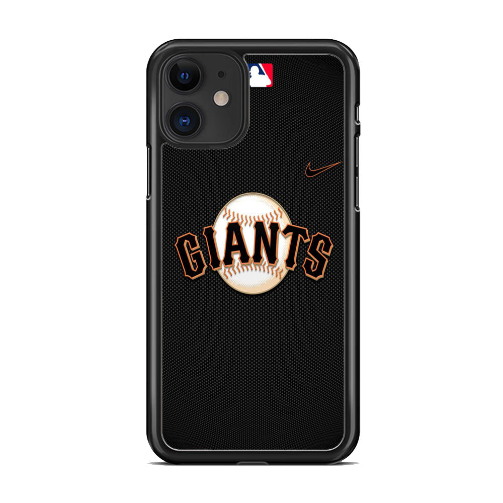 Nike Baseball Giants Jersey iPhone 11 Case