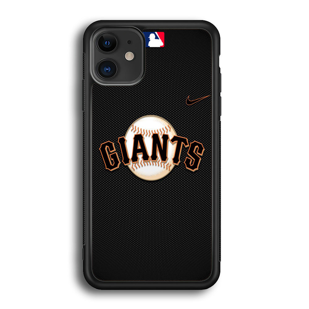 Nike Baseball Giants Jersey iPhone 12 Case