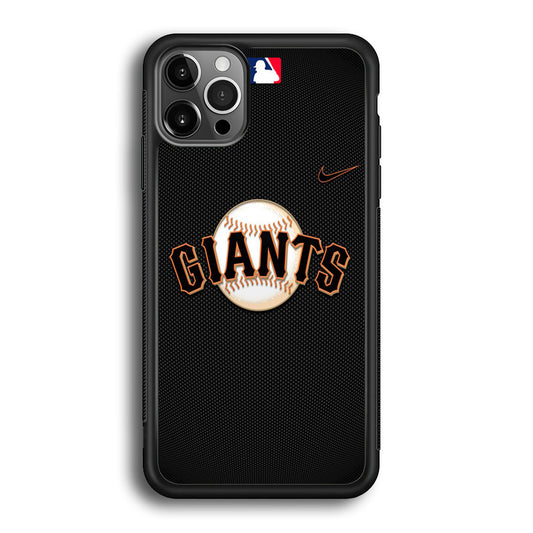 Nike Baseball Giants Jersey iPhone 12 Pro Case