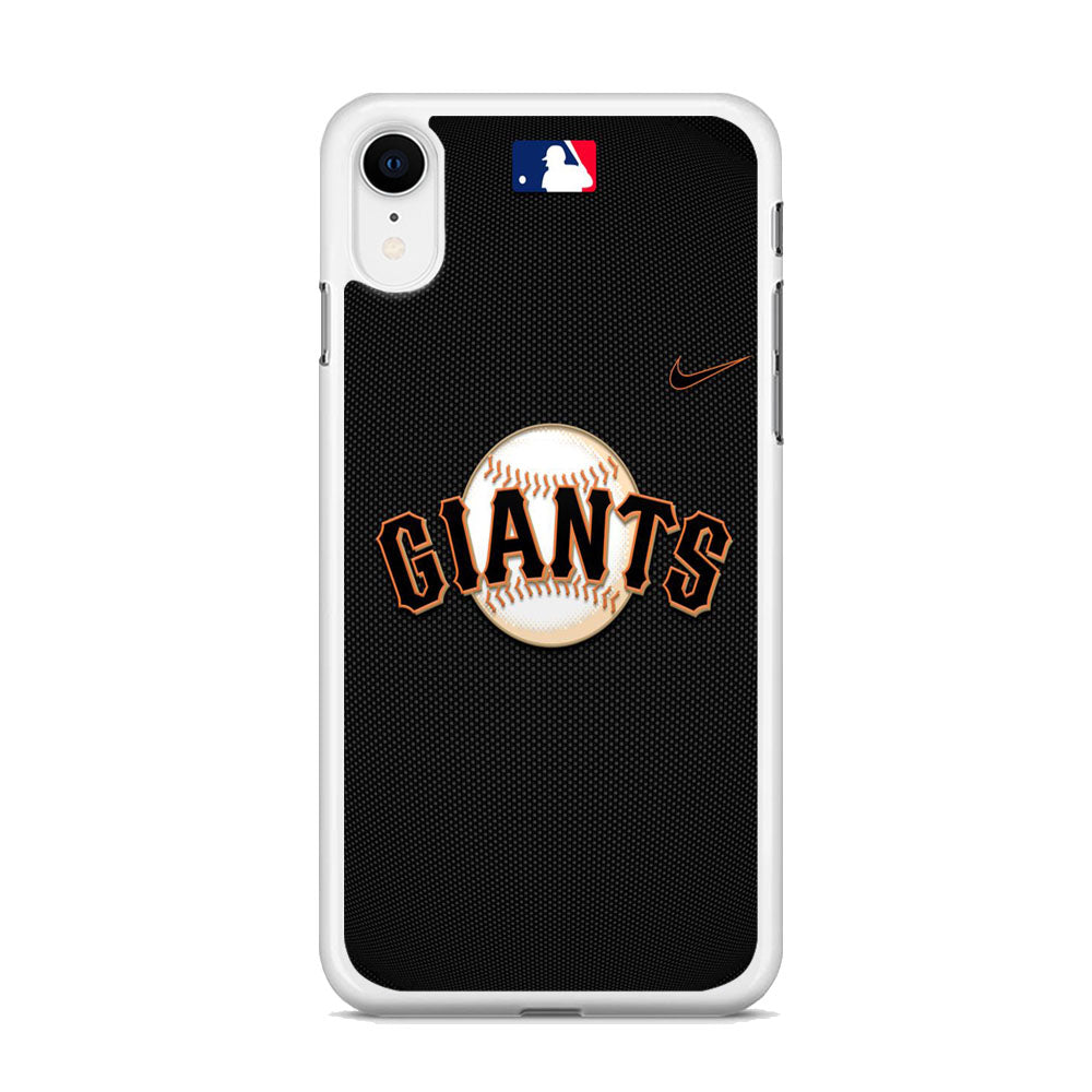 Nike Baseball Giants Jersey iPhone XR Case