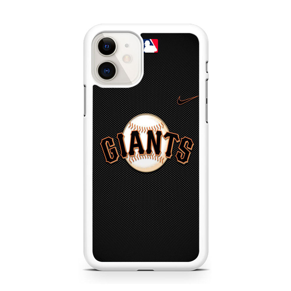 Nike Baseball Giants Jersey iPhone 11 Case