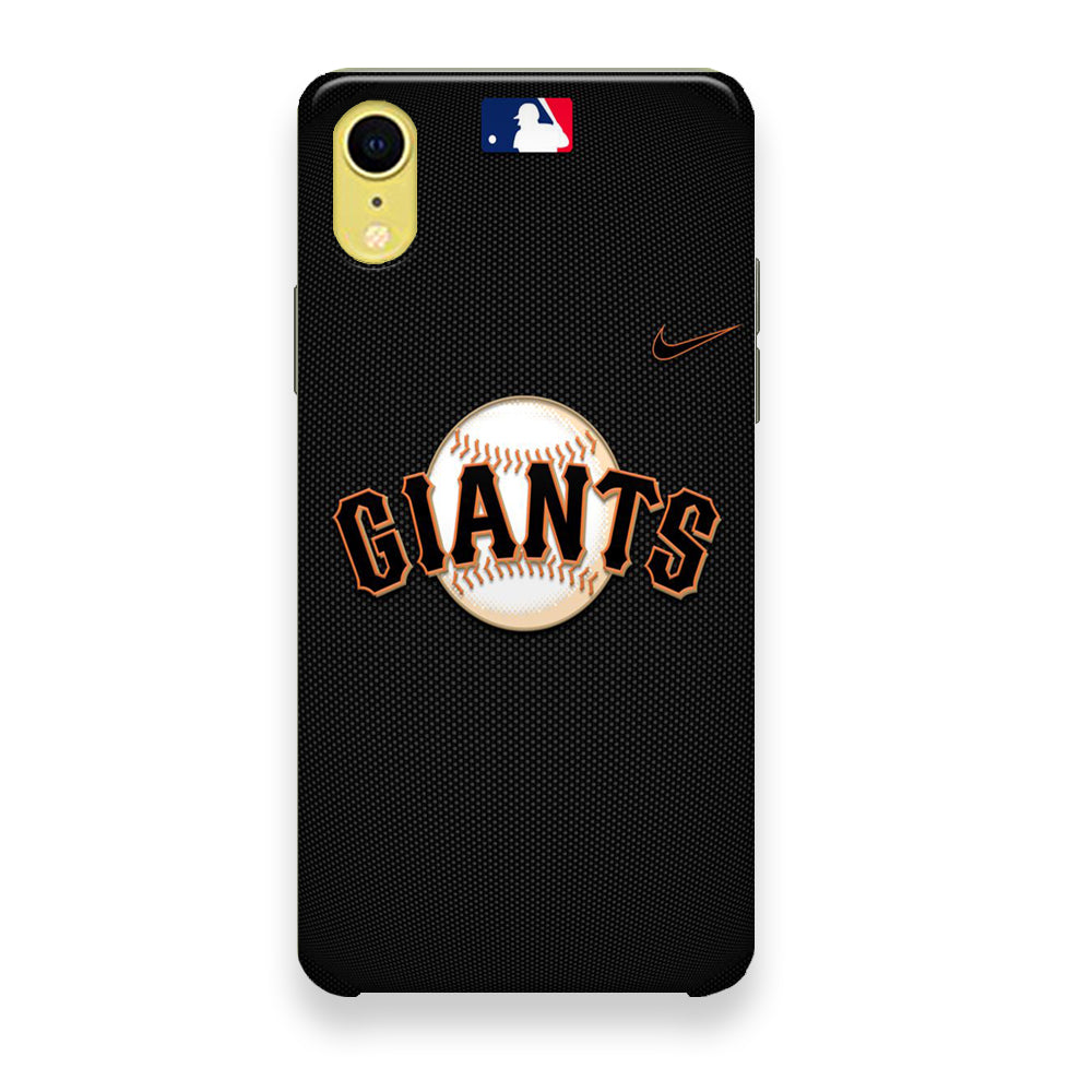 Nike Baseball Giants Jersey iPhone XR Case