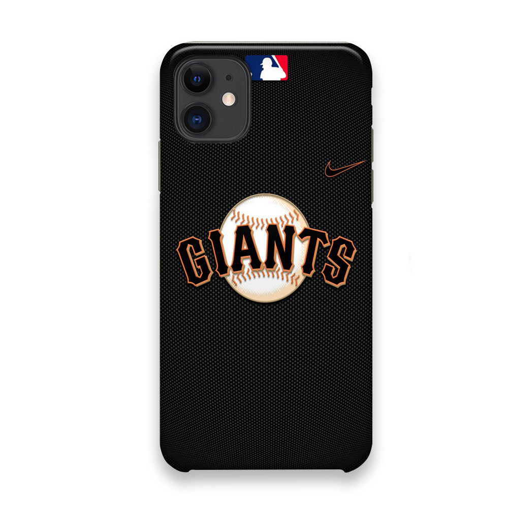 Nike Baseball Giants Jersey iPhone 11 Case