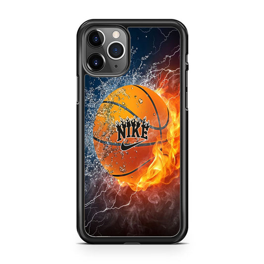 Nike Battle Ice Fire Basketball iPhone 11 Pro Case