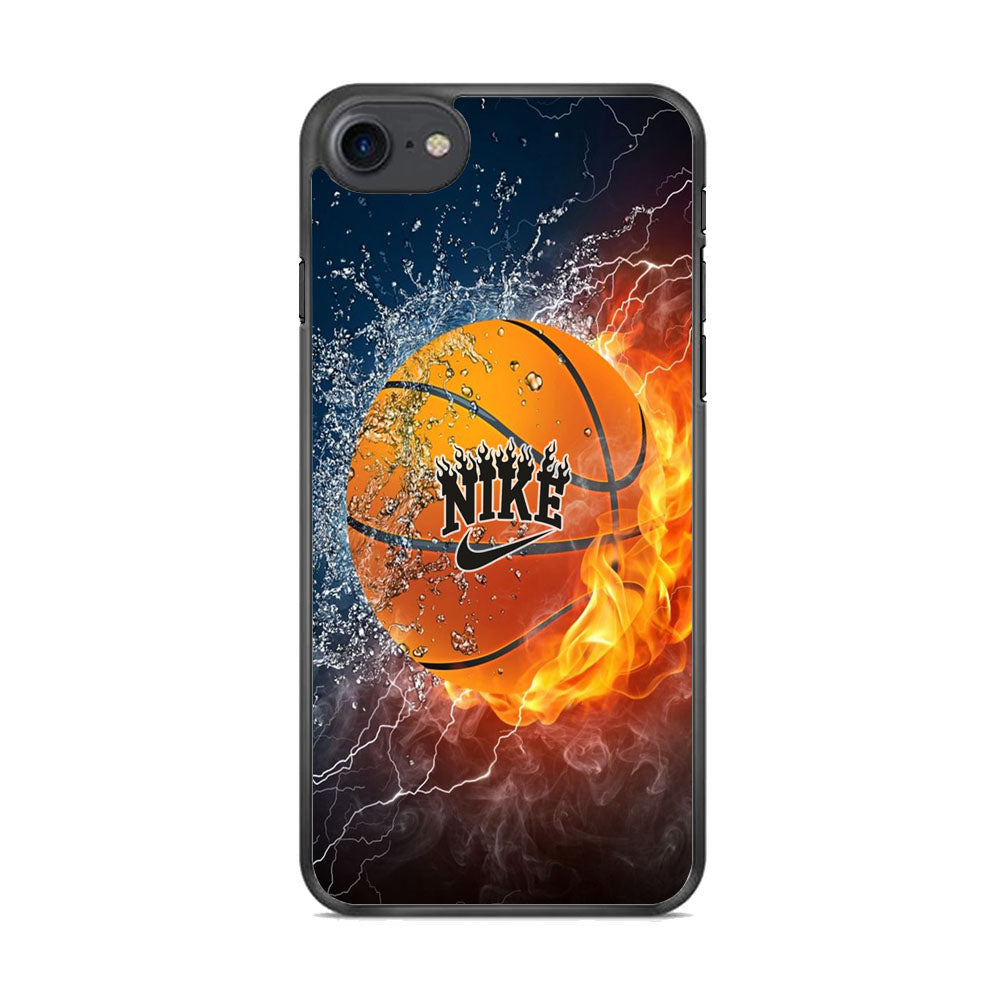 Nike Battle Ice Fire Basketball iPhone 7 Case