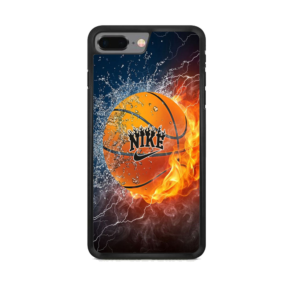 Nike Battle Ice Fire Basketball iPhone 7 Plus Case