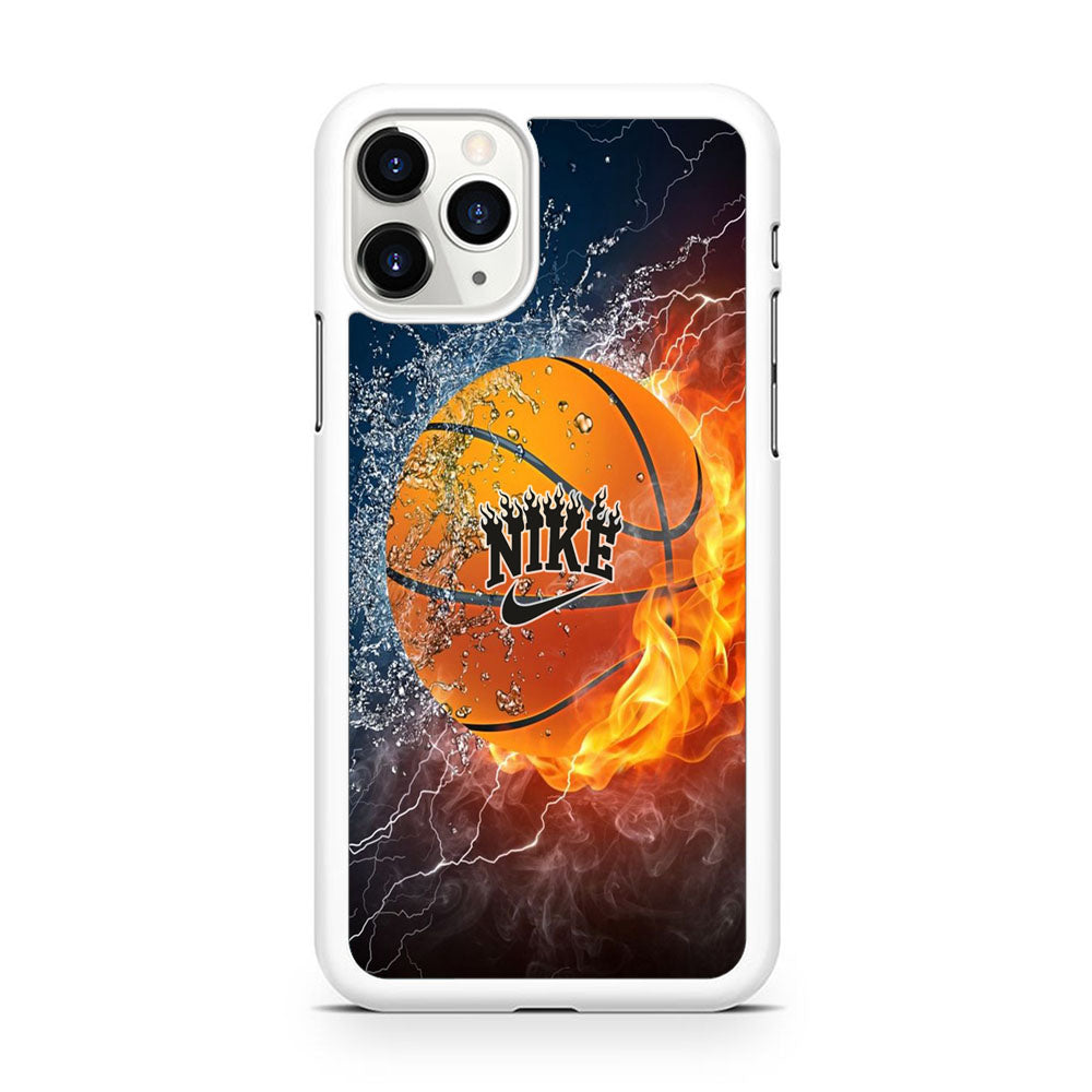 Nike Battle Ice Fire Basketball iPhone 11 Pro Max Case