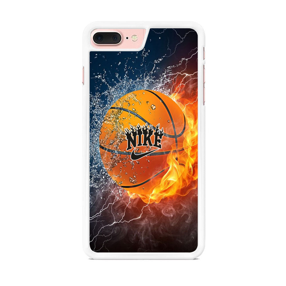 Nike Battle Ice Fire Basketball iPhone 7 Plus Case