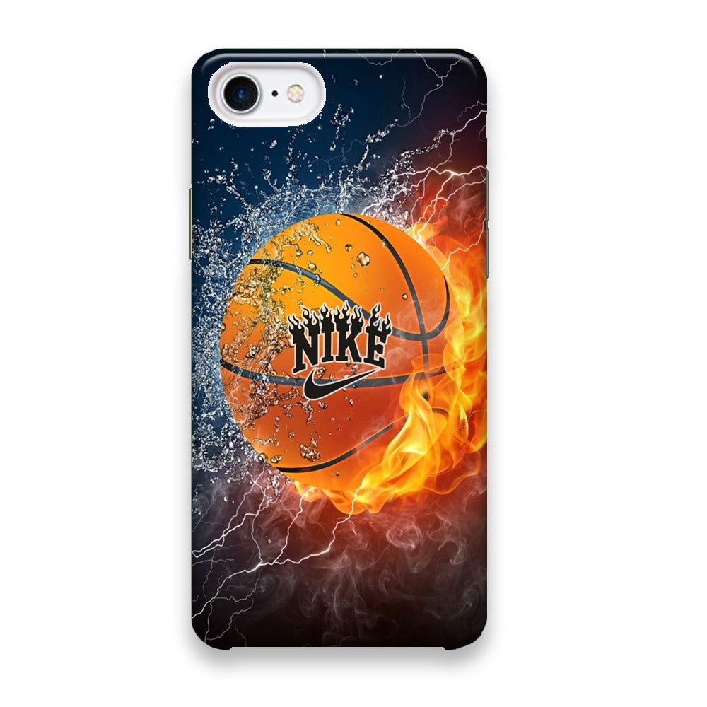 Nike Battle Ice Fire Basketball iPhone 7 Case