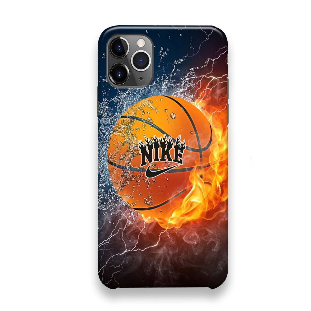 Nike Battle Ice Fire Basketball iPhone 12 Pro Max Case