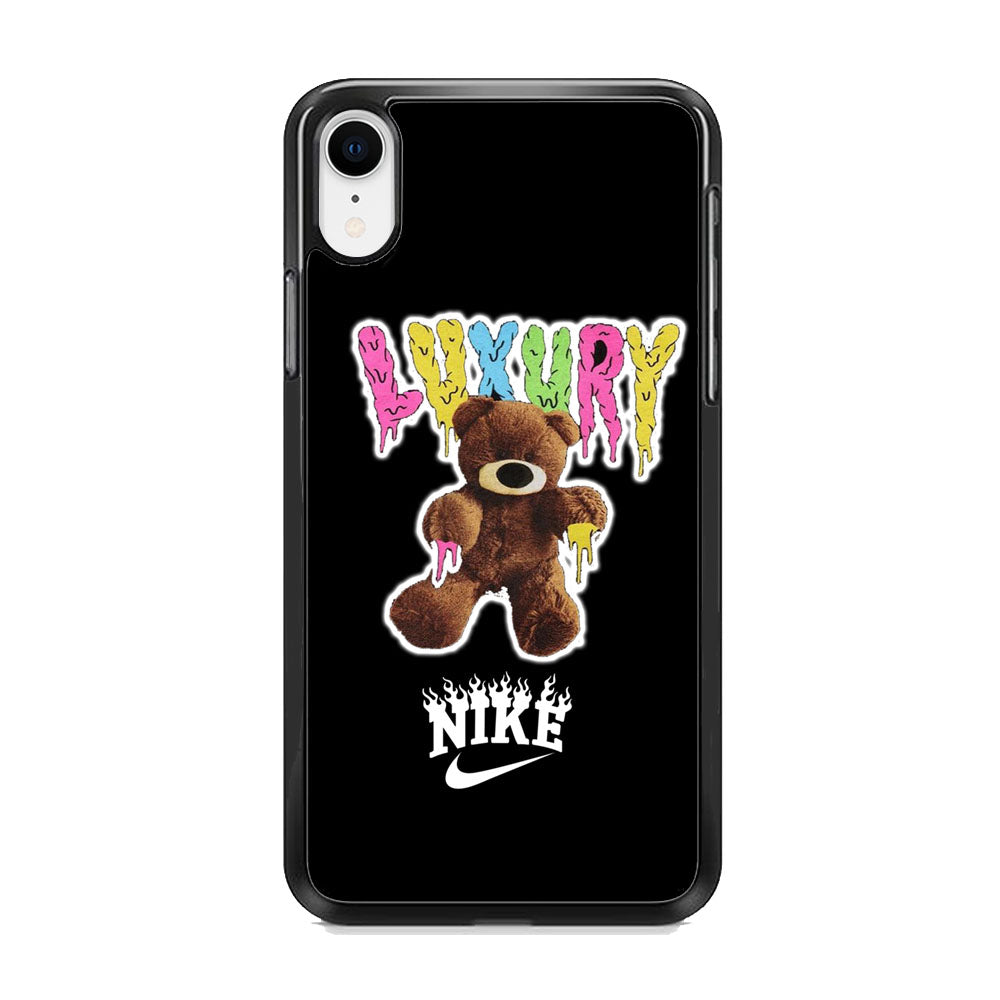 Nike Bear Drip Color iPhone XR Case