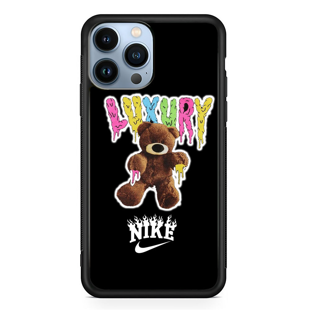 Nike Bear Drip Color iPhone 13 Pro Case