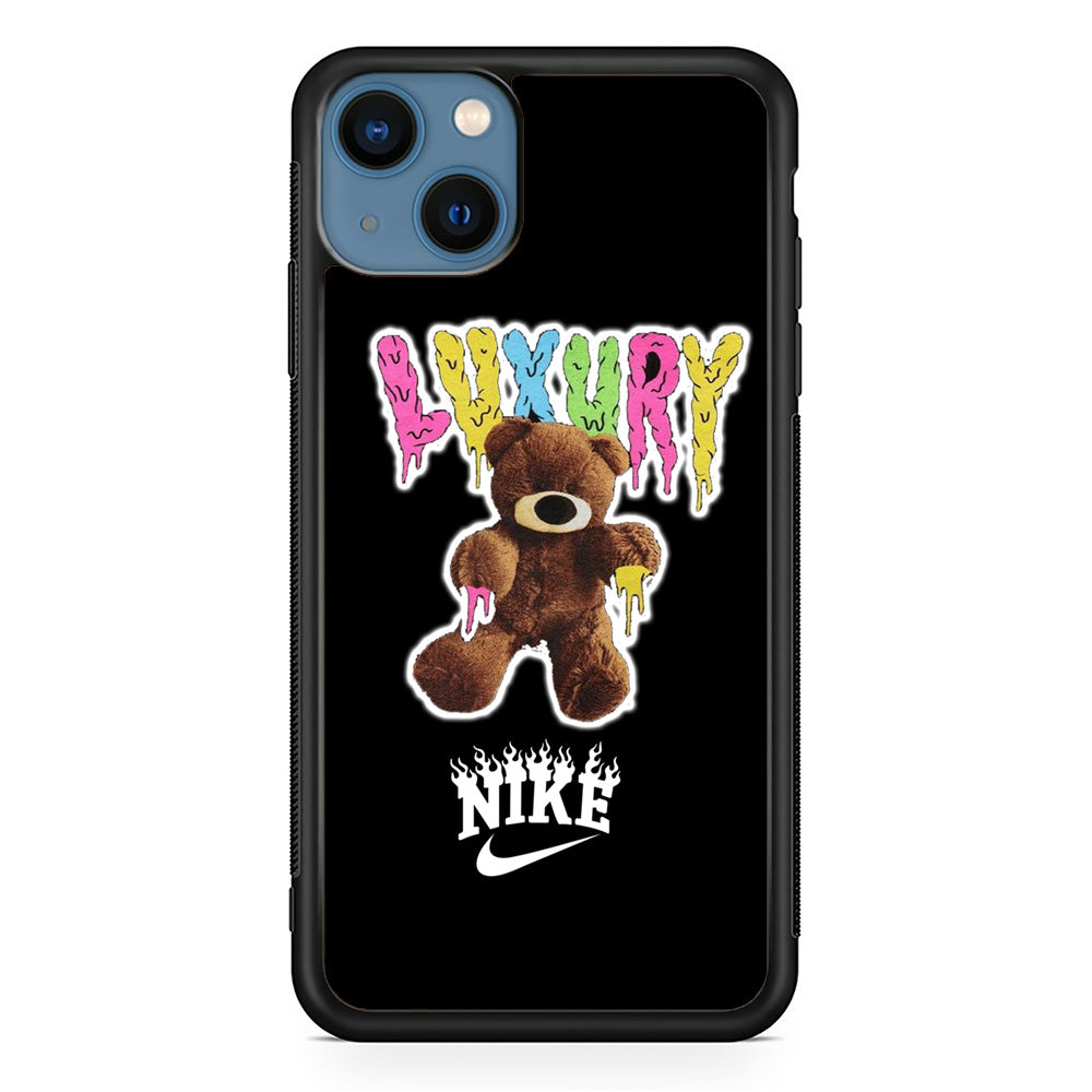 Nike Bear Drip Color iPhone 13 Case