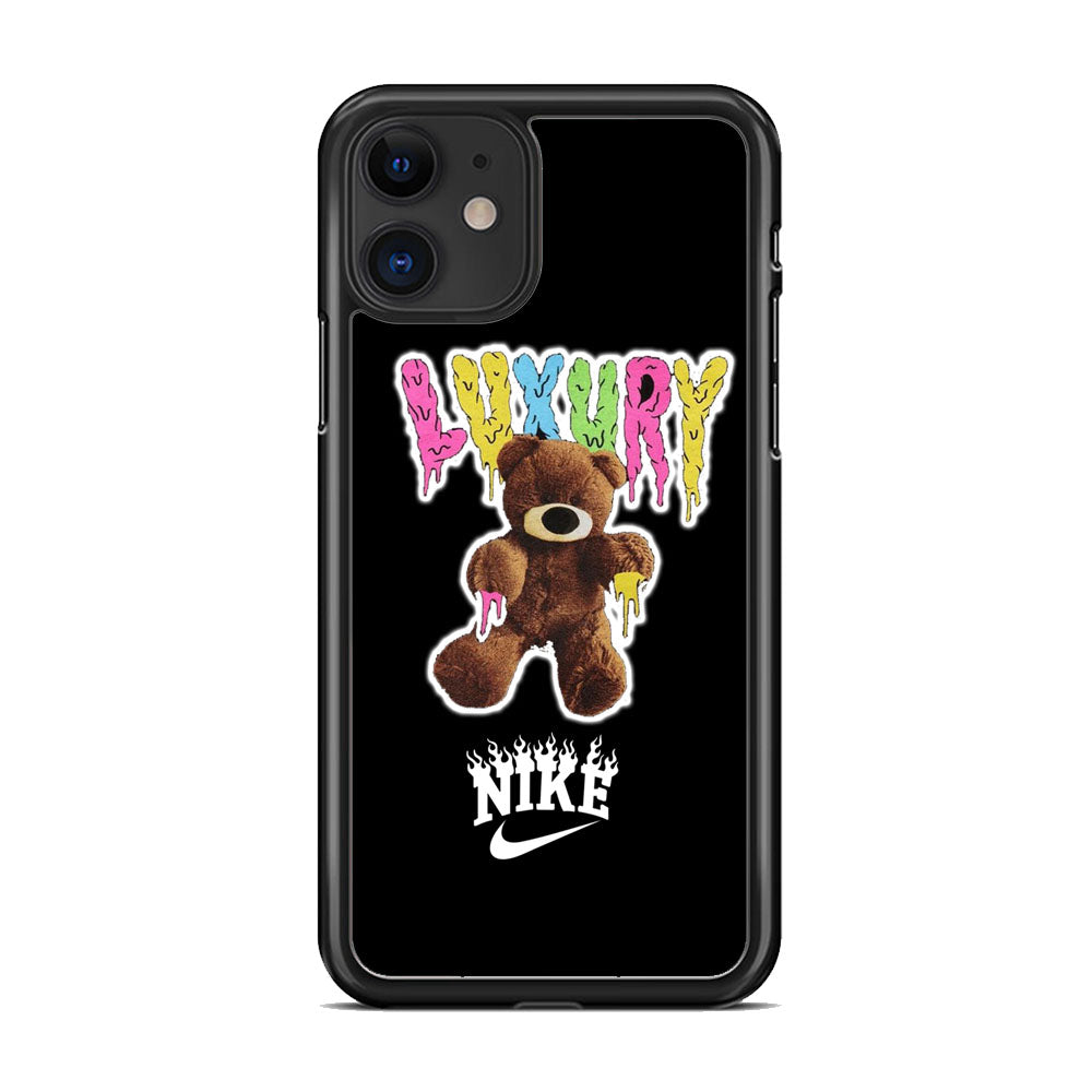 Nike Bear Drip Color iPhone 11 Case