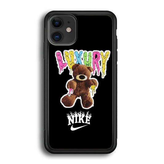 Nike Bear Drip Color iPhone 12 Case