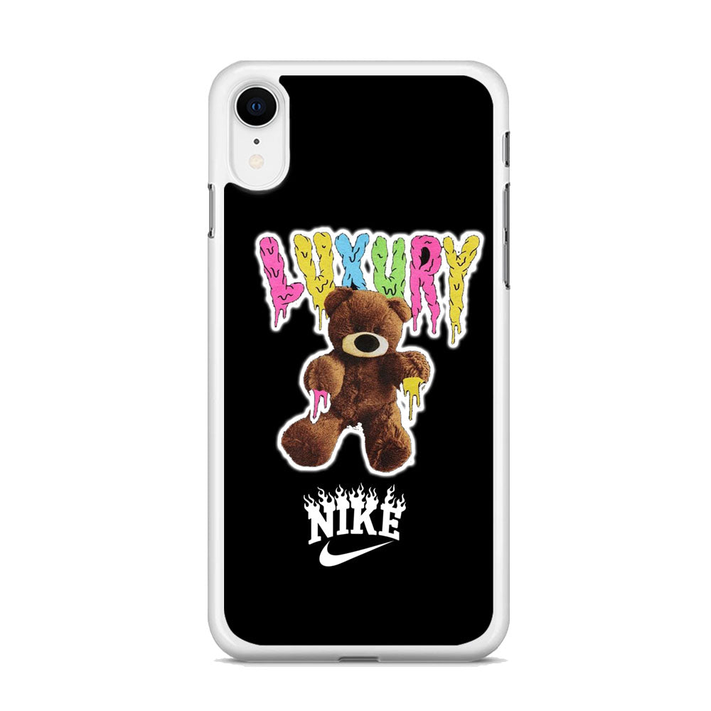 Nike Bear Drip Color iPhone XR Case