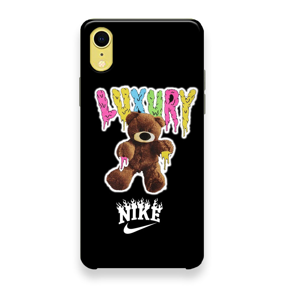 Nike Bear Drip Color iPhone XR Case