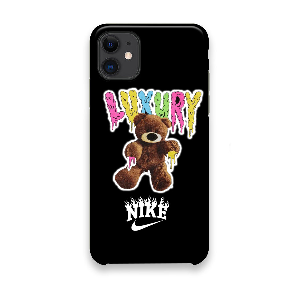 Nike Bear Drip Color iPhone 11 Case