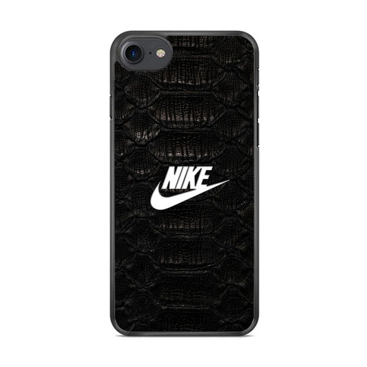 Nike Black Emboss Leather iPhone 8 Case