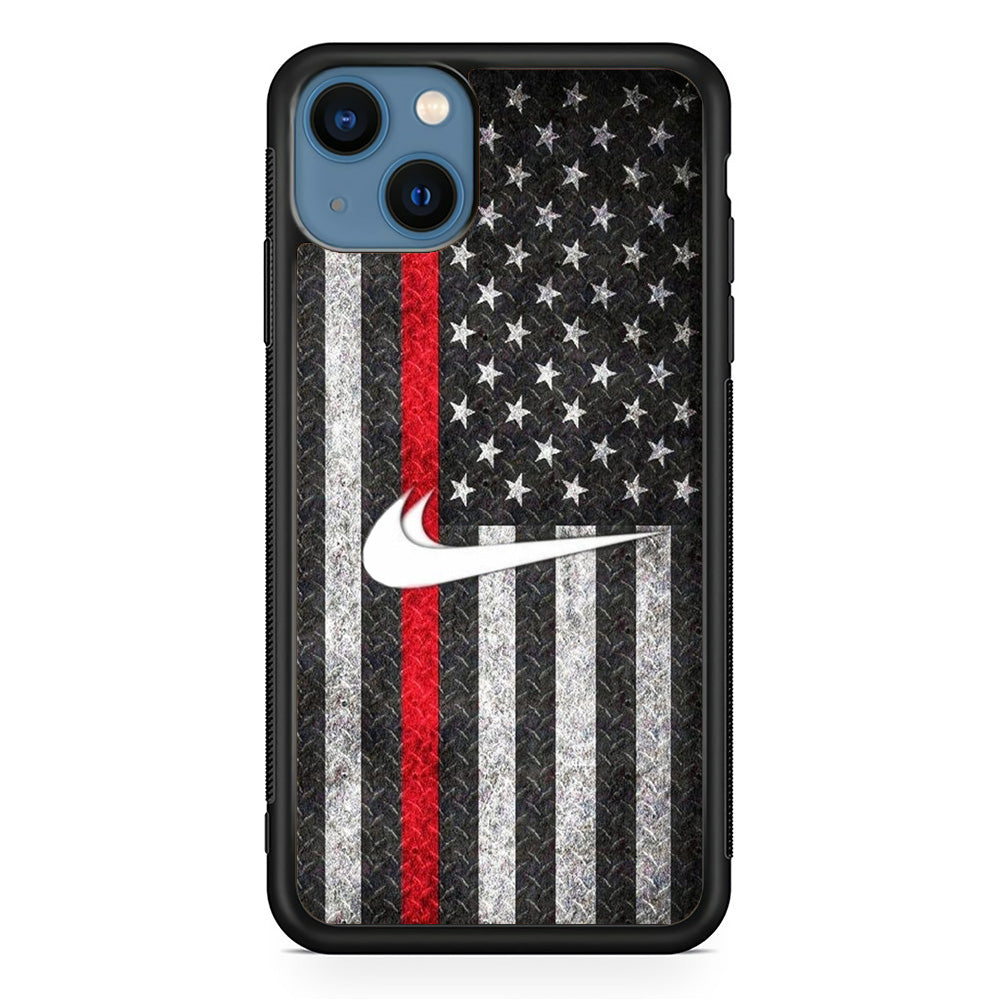 Nike Black Flag Steel iPhone 13 Case