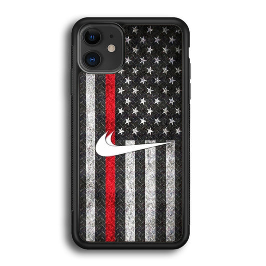 Nike Black Flag Steel iPhone 12 Case