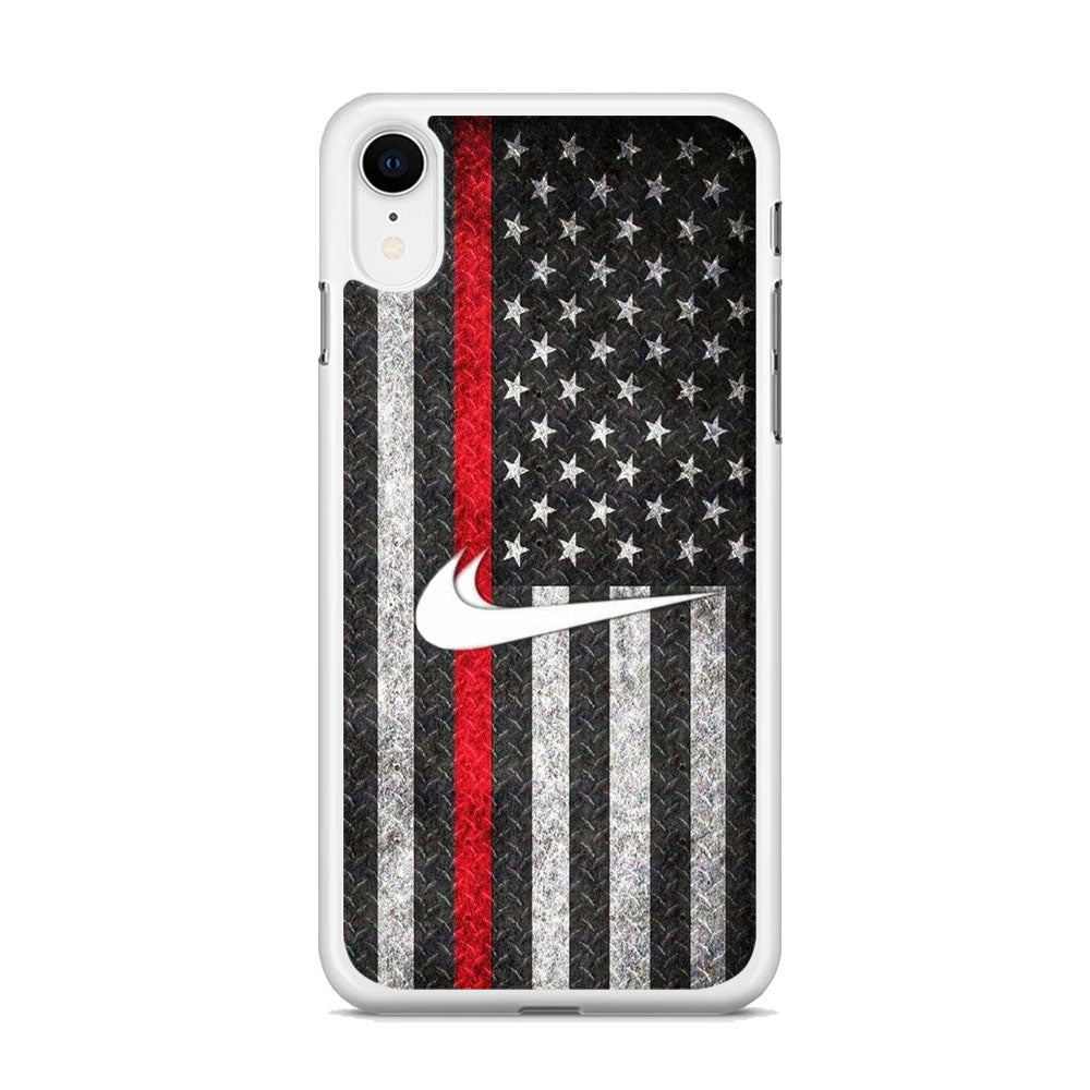 Nike Black Flag Steel iPhone XR Case