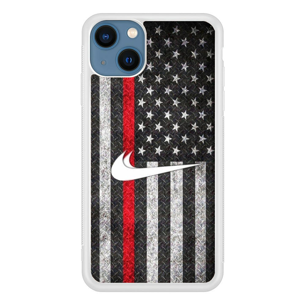 Nike Black Flag Steel iPhone 13 Case