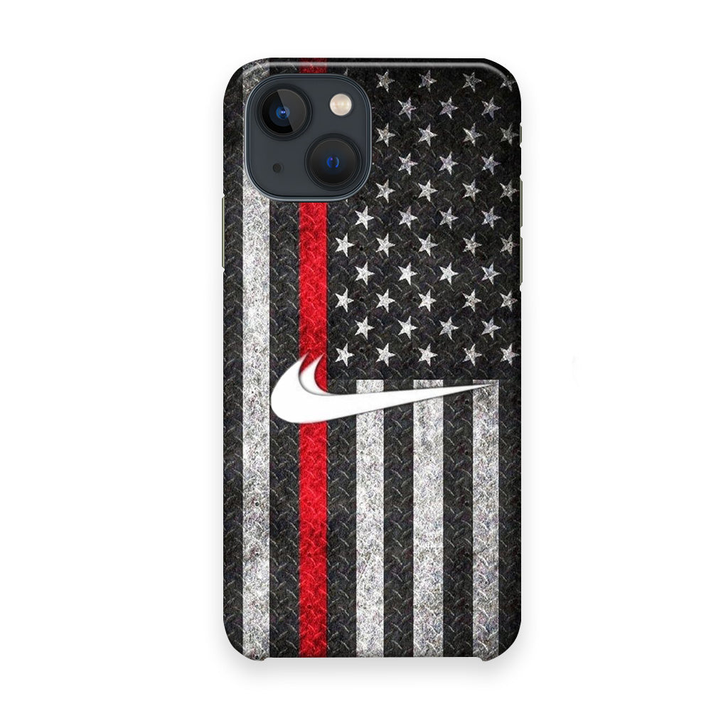 Nike Black Flag Steel iPhone 13 Case