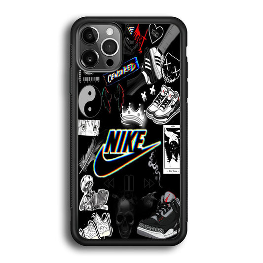 Nike Black Wall Collection iPhone 12 Pro Max Case