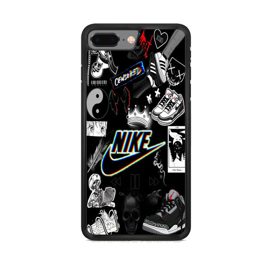 Nike Black Wall Collection iPhone 7 Plus Case