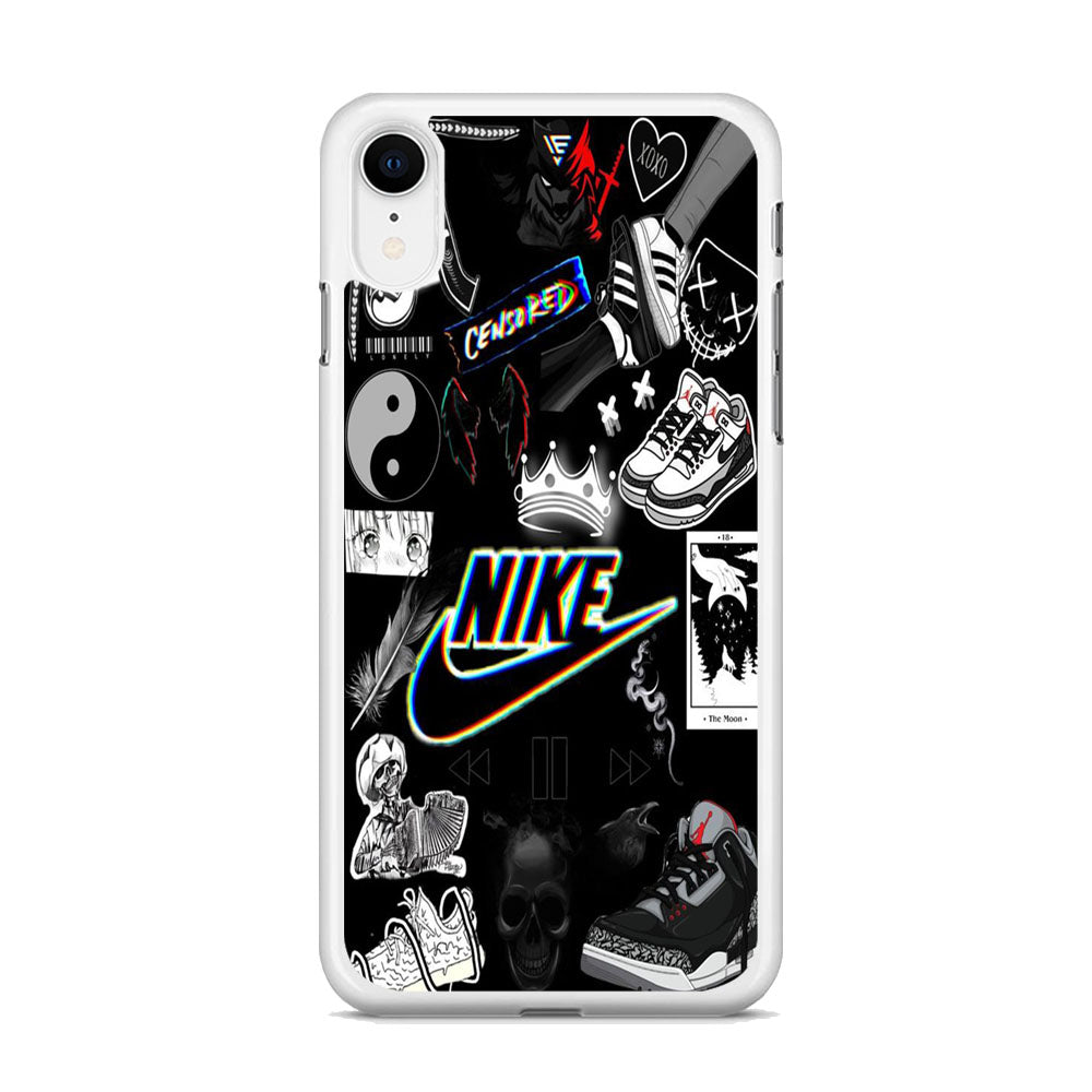 Nike Black Wall Collection iPhone XR Case