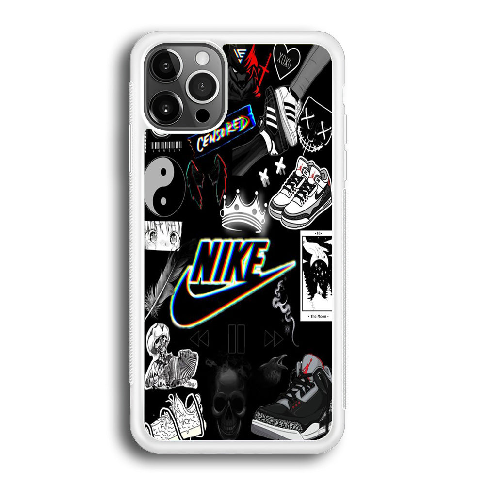 Nike Black Wall Collection iPhone 12 Pro Max Case