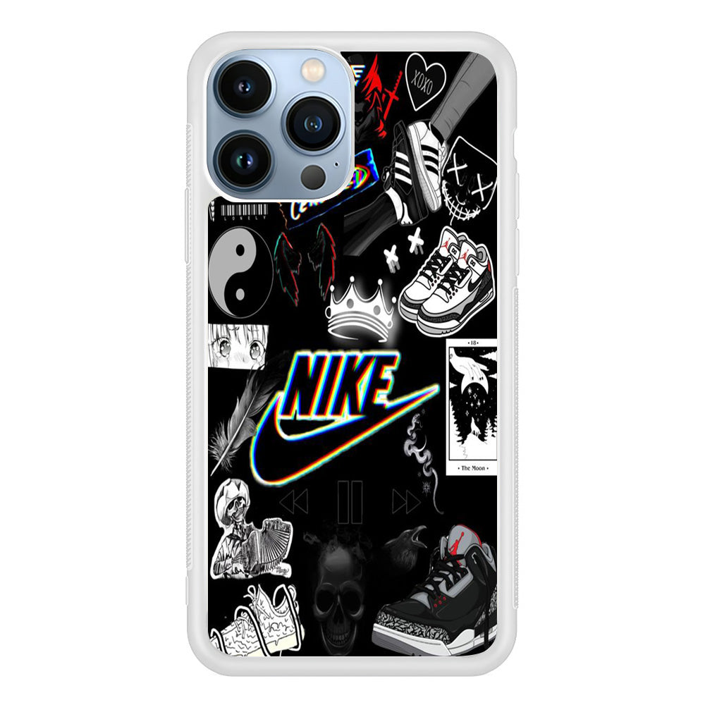 Nike Black Wall Collection iPhone 13 Pro Case