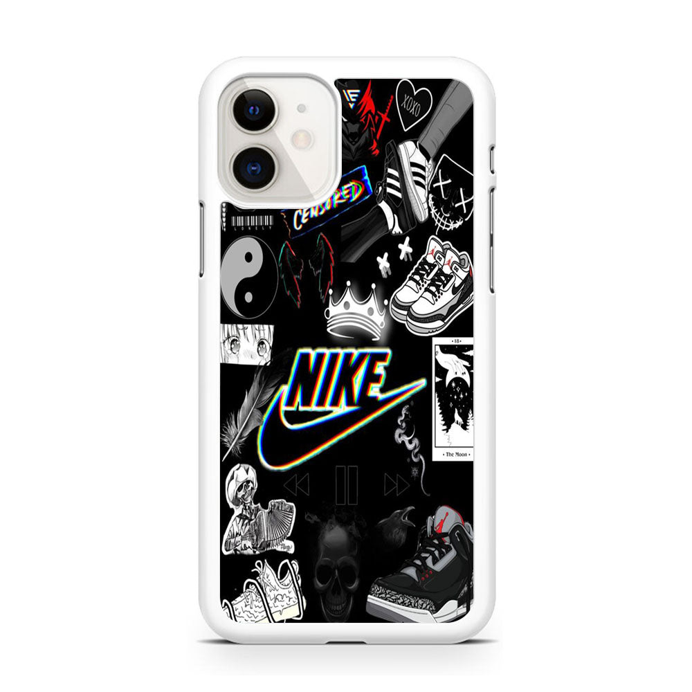 Nike Black Wall Collection iPhone 11 Case