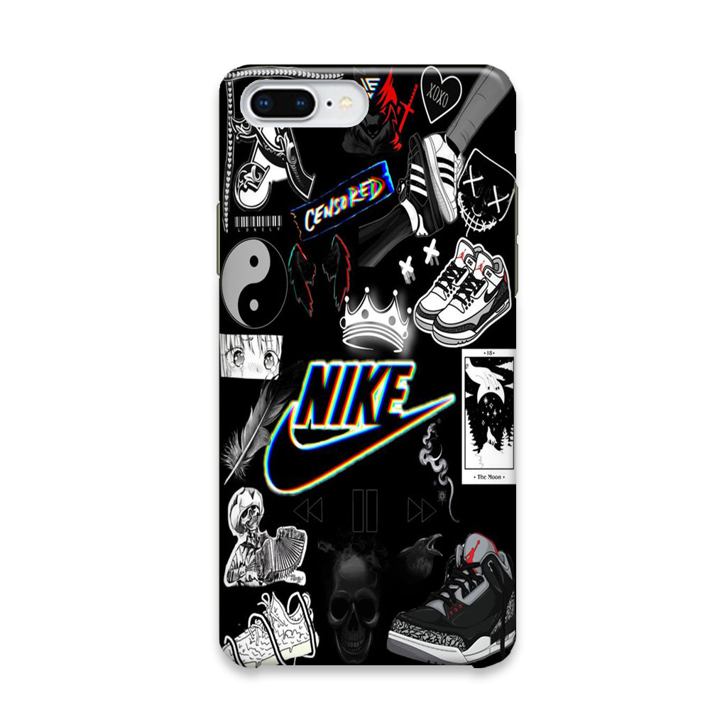 Nike Black Wall Collection iPhone 7 Plus Case