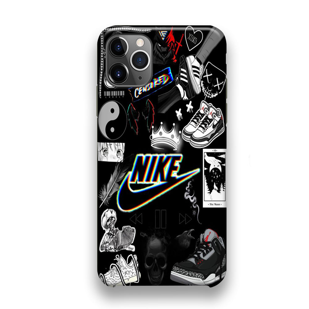 Nike Black Wall Collection iPhone 11 Pro Case