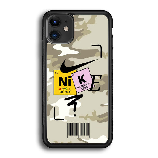 Nike Chemical Formula iPhone 12 Case