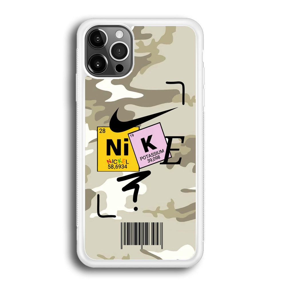 Nike Chemical Formula iPhone 12 Pro Case