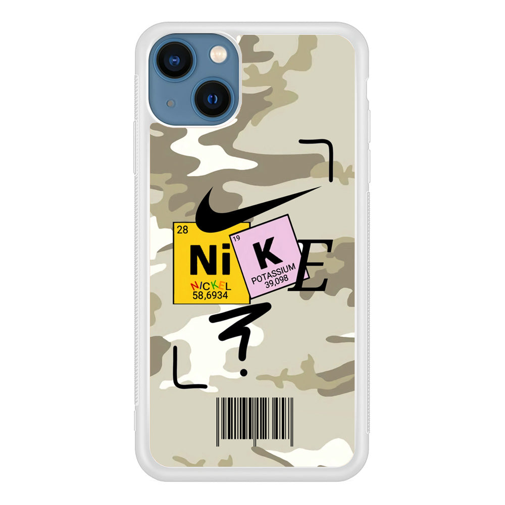 Nike Chemical Formula iPhone 13 Case