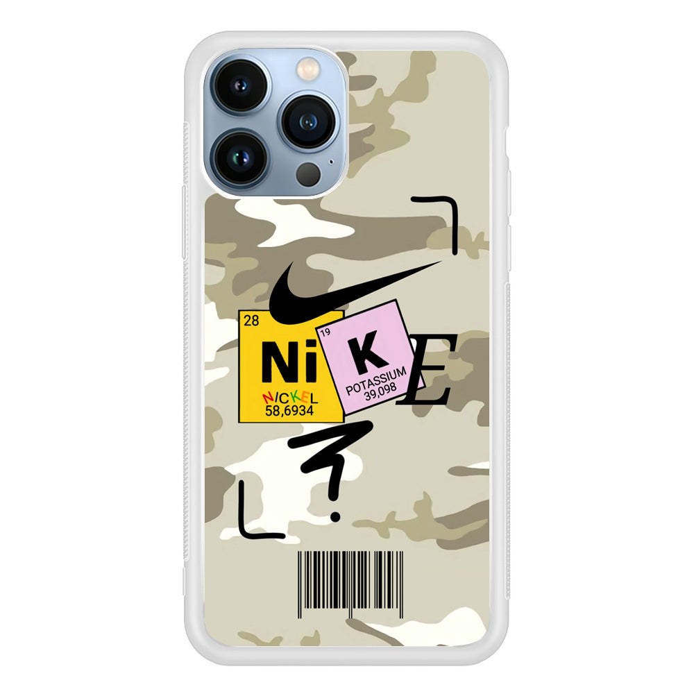 Nike Chemical Formula iPhone 13 Pro Max Case