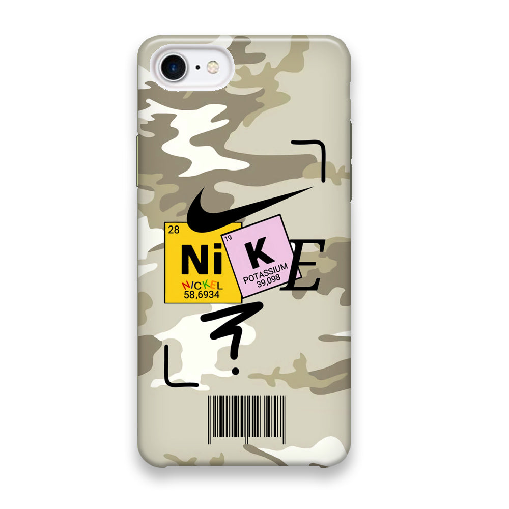 Nike Chemical Formula iPhone 8 Case