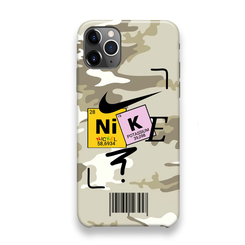 Nike Chemical Formula iPhone 12 Pro Max Case