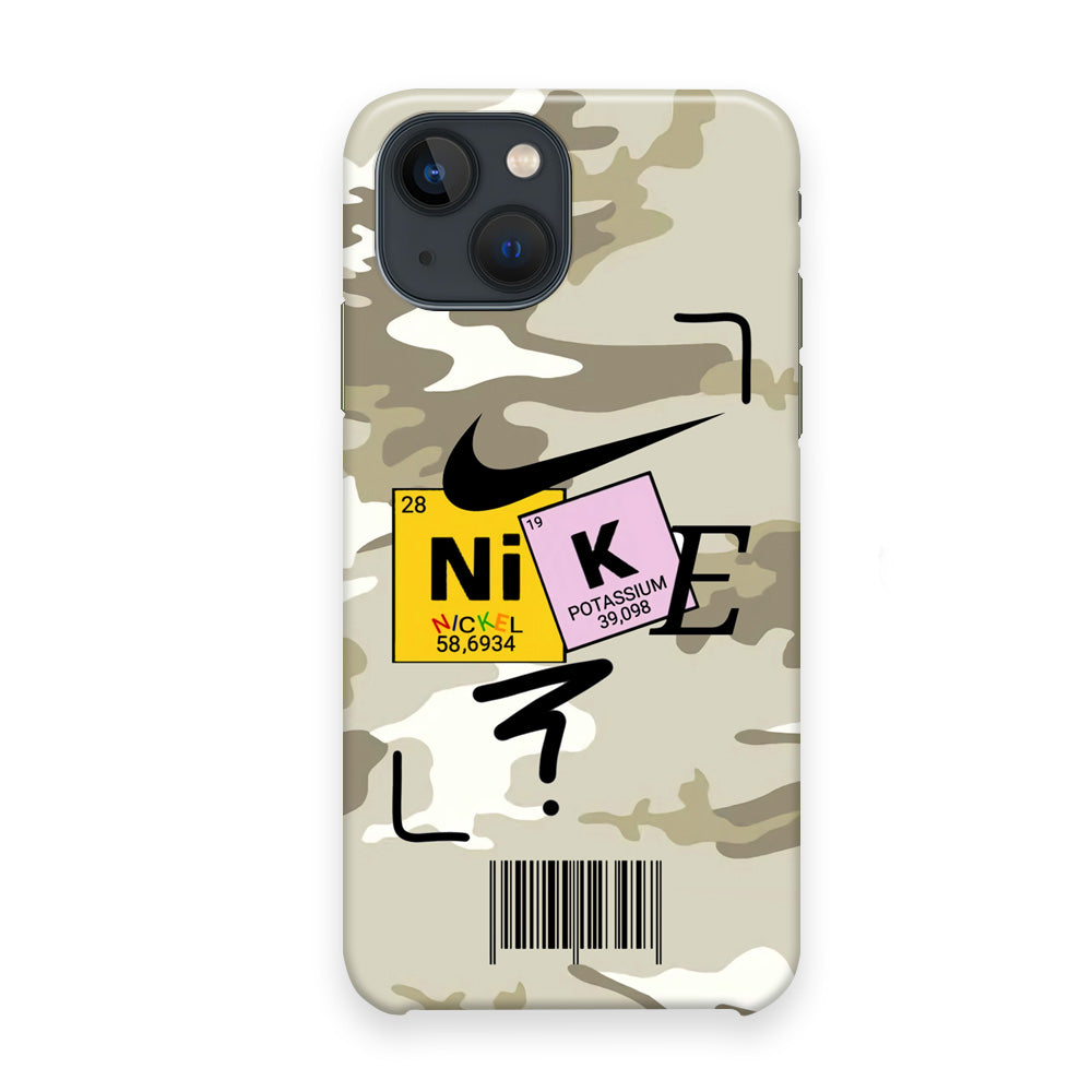 Nike Chemical Formula iPhone 13 Case