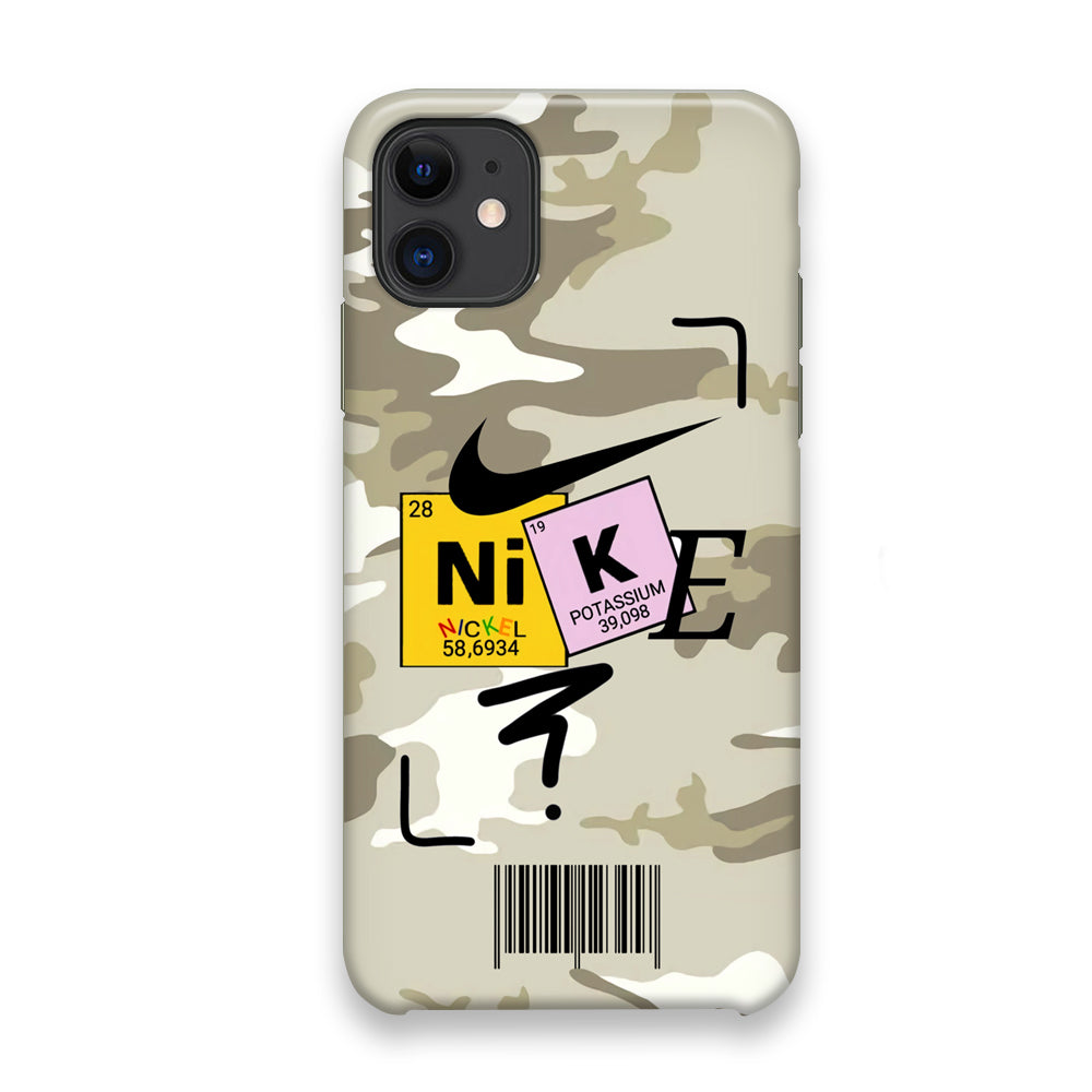 Nike Chemical Formula iPhone 11 Case