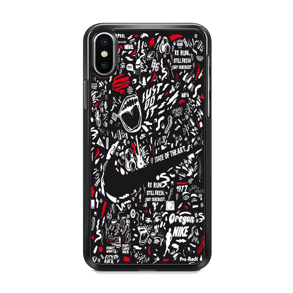 Nike City Of Rock iPhone Xs Max Case