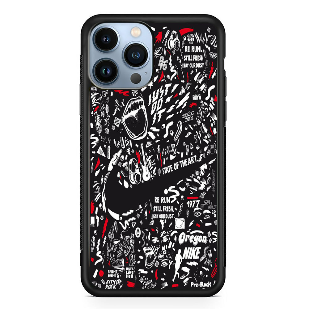 Nike City Of Rock iPhone 13 Pro Case