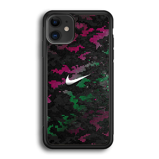 Nike Club Pixel Camo iPhone 12 Case