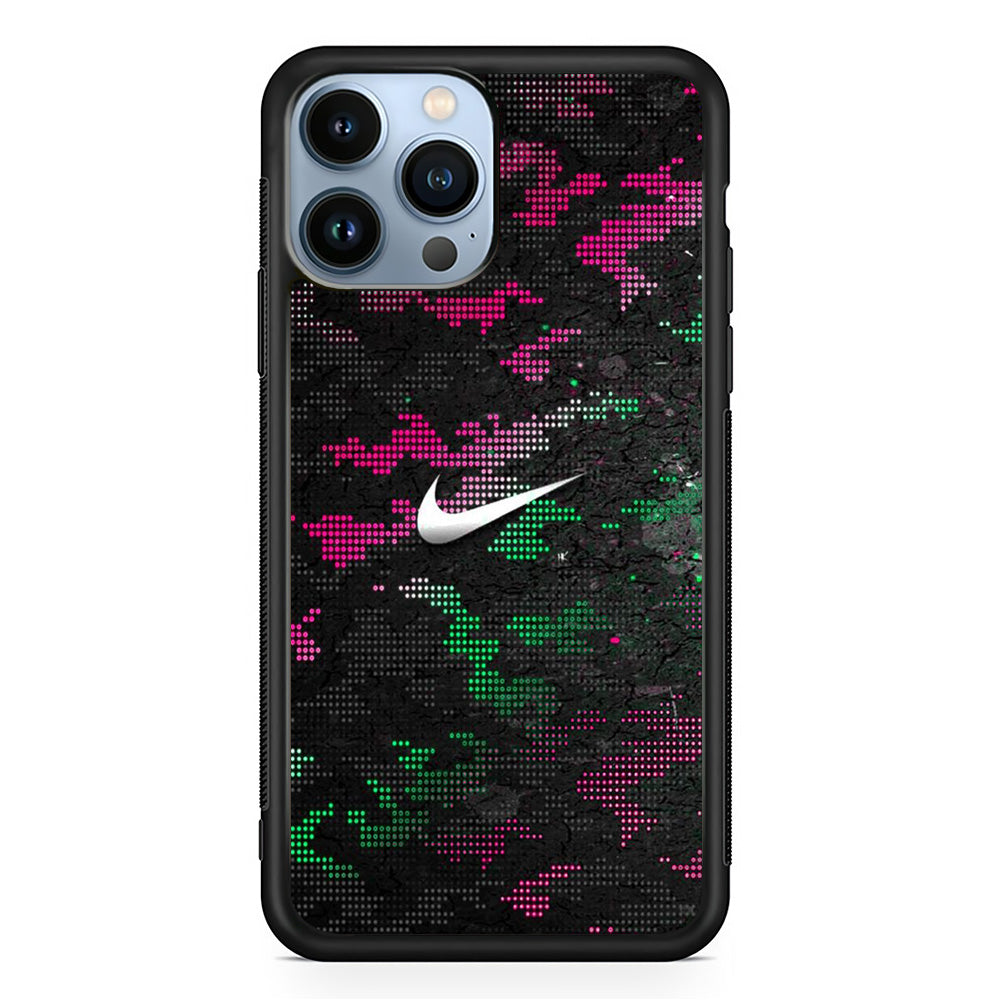 Nike Club Pixel Camo iPhone 13 Pro Max Case